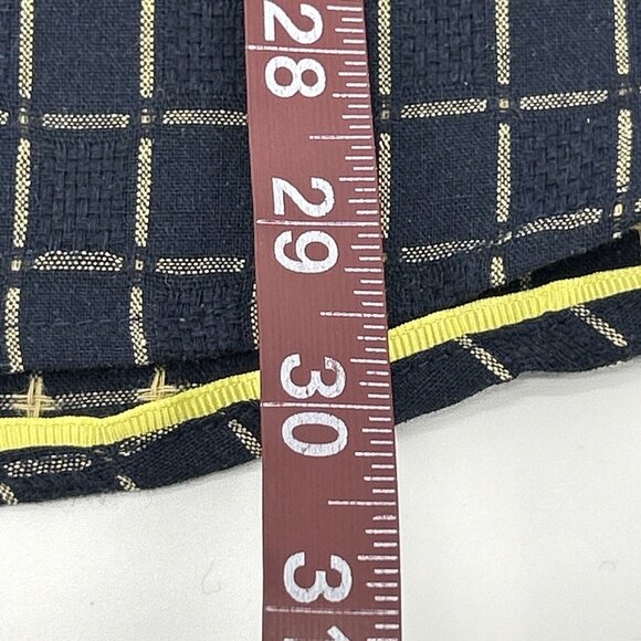 Descendant of Thieves Shirt Men 2XL Blue Squares Button Down 107 Limited Edition - Picture 8 of 10